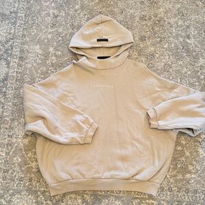 Essentials Light Tan Hoodie